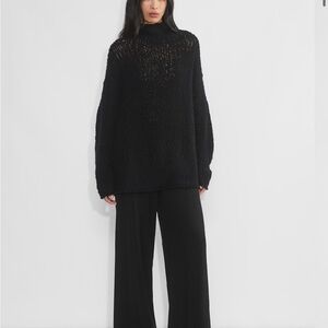 Cozy Black Women's Sweater